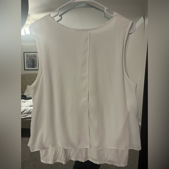 Green Envelope White/Cream Tank Top Large - Picture 4 of 11